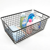 Zhaosheng Hardware - Cesta de almacenamiento de alambre de metal para despensa, cesta de almacenamiento para baño, cocina