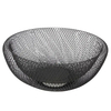 Zhaosheng Hardware - Cesta de almacenamiento de metal de acero para decoración del hogar Cestas de frutas de alambre redondo
