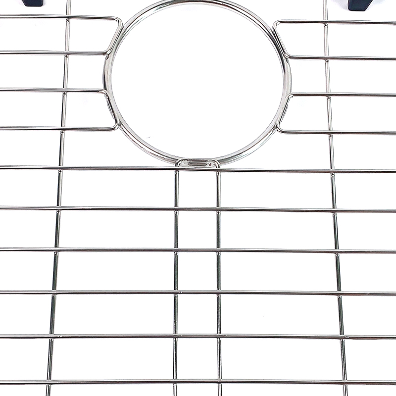 Protector de fregadero de cocina de rejilla inferior de alambre de acero inoxidable personalizado