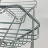 Zhaosheng - Estante de baño de Aluminio, Organizador de Inodoro, Carrito de Ducha, Estante de Almacenamiento de Esquina montado en la Pared