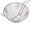 Zhaosheng Hardware - Cesta para freír de malla de alambre de 9,5 pulgadas, cesta redonda para freír, cesta para freír al vapor de acero inoxidable