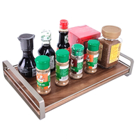 Zhaosheng Hardware - Organizador de encimera, soporte para armario, estante para despensa, estante para especias de cocina