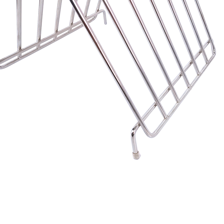 Zhaosheng Hardware - Soporte para bandeja para hornear, estante de almacenamiento para tabla de cortar de acero inoxidable con 6 ranuras