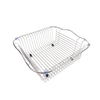 Zhaosheng Hardware - Cesta de enjuague Cesta de acero inoxidable para fregadero de cocina