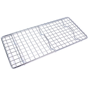 Zhaosheng Hardware - Rejilla de alambre cruzado para enfriar rejilla para hornear con patas para bandeja de mesa de vapor