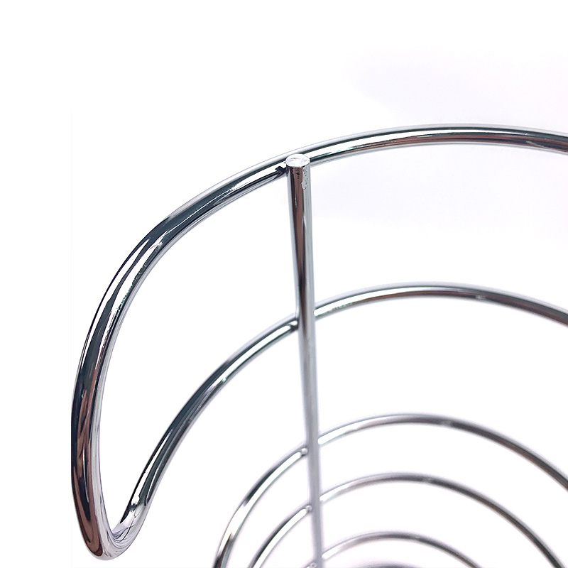 Zhaosheng - Soporte para papel higiénico de metal para cocina, soporte para rollo de papel higiénico