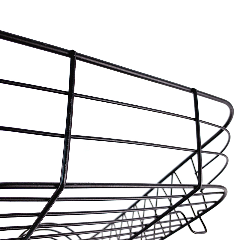 Zhaosheng Hardware - Escurridor de platos negro con escurridor