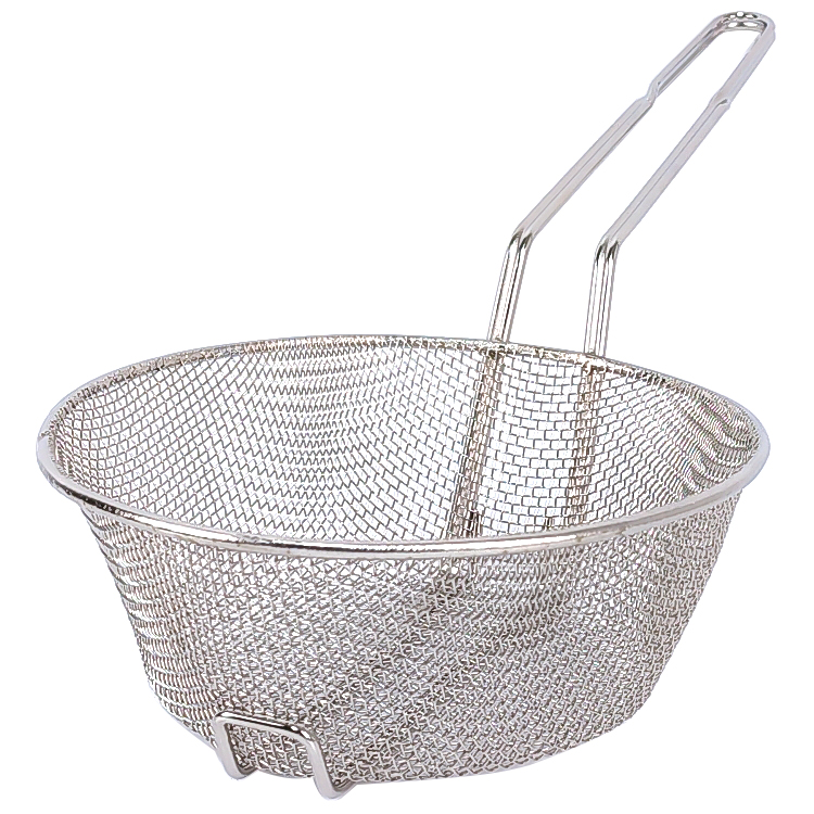 Zhaosheng Hardward - Cesta para empanizar de malla de 8 pulgadas Cesta culinaria de malla fina