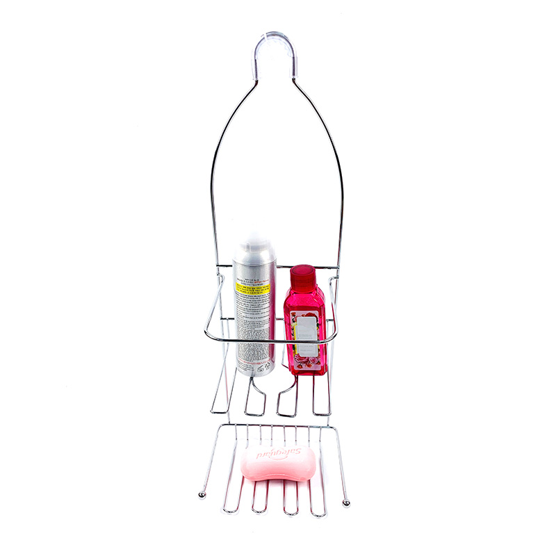 Zhaosheng - Cesta para carrito de ducha, organizador de accesorios de baño, estantes de almacenamiento, estante colgante para carrito de ducha