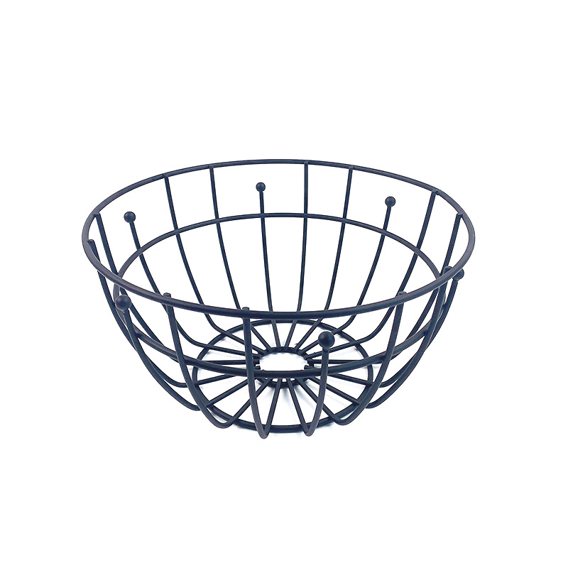Zhaosheng Hardware - Cesta decorativa de almacenamiento de acero y metal para cesta de frutas
