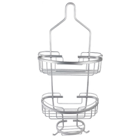 Zhaosheng - Estante de baño Colgante de Aluminio de Tres Niveles Estante de Almacenamiento para baño Organizador de Ducha Caddy