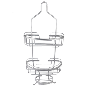 Zhaosheng - Estante de baño Colgante de Aluminio de Tres Niveles Estante de Almacenamiento para baño Organizador de Ducha Caddy