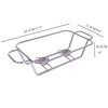 Hardware Zhaosheng: soporte de servidor de servidor de buffet de alimentos de chafer de hierro forjado