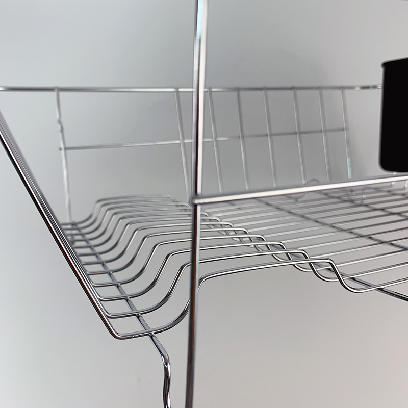 Zhaosheng Hardware - Escurreplatos con soporte para cubiertos y bandeja