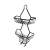 Zhaosheng - Estante para carrito de ducha de baño colgante nórdico Estante de baño de 3 capas