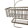Zhaosheng - Estante de almacenamiento para baño, estante de ducha de metal, carrito de ducha colgante