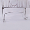 Zhaosheng Hardware - Soporte para tabla de planchar de hierro para montaje en pared, organizador de alambre de metal cromado para tabla de planchar