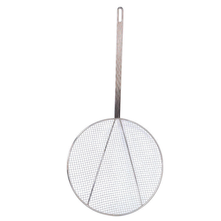 Zhaosheng Hardware - Cesta coladora de alimentos fritos con malla redonda de 12 pulgadas