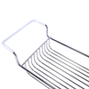 Zhaosheng - Estante de bañera de Acero Inoxidable Accesorios de baño Extensión de Lujo Bañera Caddy Bandeja de Spa Mesa Bandeja de bañera