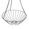 Zhaosheng Hardware - Cesta de fibra de coco, soporte para plantas de alambre redondo, cesta colgante de metal