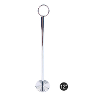 Zhaosheng Hardware - Titular de la tarjeta del lugar Accesorios de boda de metal Decoración Titular de la tarjeta del asiento de la boda Titular del número de la mesa