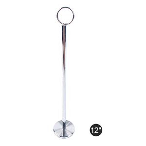 Zhaosheng Hardware - Titular de la tarjeta del lugar Accesorios de boda de metal Decoración Titular de la tarjeta del asiento de la boda Titular del número de la mesa