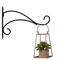 Zhaosheng Hardware - Soporte de pared para plantas, gancho de metal para colgar cestas, linternas, campanillas de viento