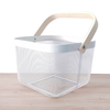 Zhaosheng Hardware - Cestas de picnic nórdicas para pan, alimentos, verduras, malla de alambre de metal, cestas de almacenamiento para regalos de frutas