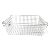 Zhaosheng Hardware - Cesta apilable de acero inoxidable, organizador de almacenamiento, cesta de almacenamiento para despensa y gabinete de cocina