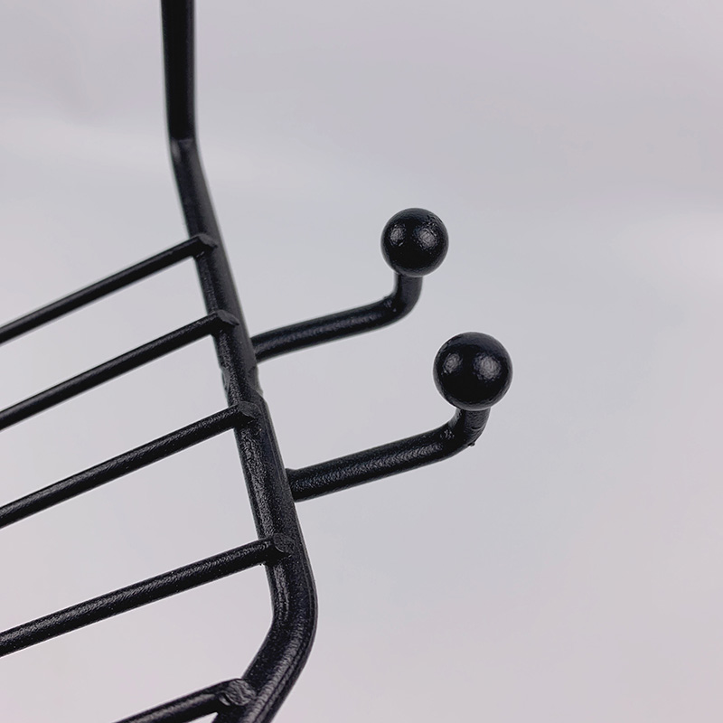 Zhaosheng - Estante de almacenamiento de baño de metal, soporte para jabón y champú, carrito de ducha de 3 niveles