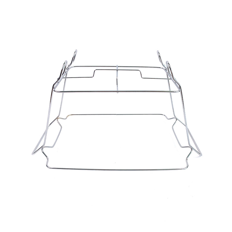 Zhaosheng Hardware - Estante para platos de frotamiento de alambre para servir buffet de fiesta