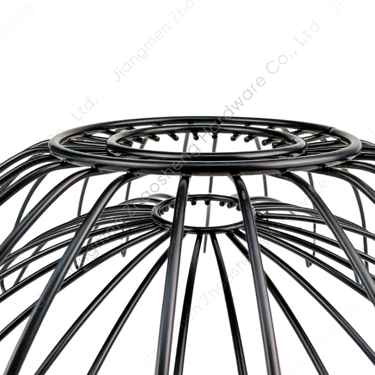 Zhaosheng Hardware - Bandeja de almacenamiento de alambre de metal para alimentos, aperitivos, cocina, verduras, frutas, cesta de alambre, estante para frutas