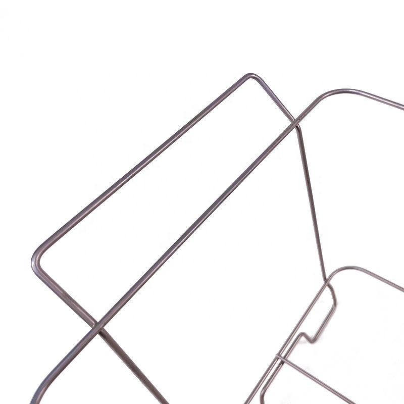 Hardware Zhaosheng - 1/2 Half -Samise de alambre Rack Chafer Chafer Food Calmer Broting Plato Racks de alambre Ratch