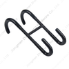 Zhaosheng Hardware - Colgador de puerta de ducha de acero inoxidable sobre vidrio, gancho para ducha, toalla, bata