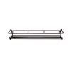 Zhaosheng Hardware - Estante colgante para tarros de especias, soporte para botellas de especias, estante de pared para cocina, especias de acero y metal