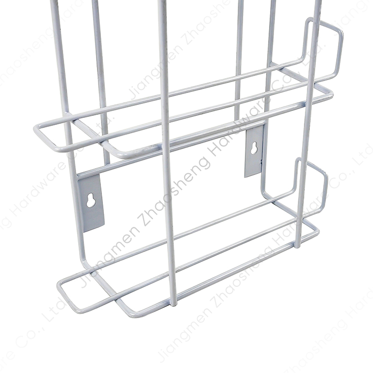 Zhaosheng Hardware - Dispensador de caja de guantes montado en la pared de 3 niveles, color blanco