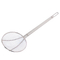 Zhaosheng Hardware - Espumadera para freír redonda de 6 pulgadas, mango largo, cucharón para freidora de acero inoxidable, espumadera para freír francesa