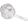 Zhaosheng Hardware - Cesta para sartén profunda, cesta redonda para freír de malla de alambre de metal
