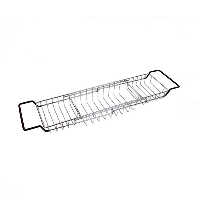 Zhaosheng - Accesorios de baño de acero inoxidable Estante extensible para bandeja de bañera