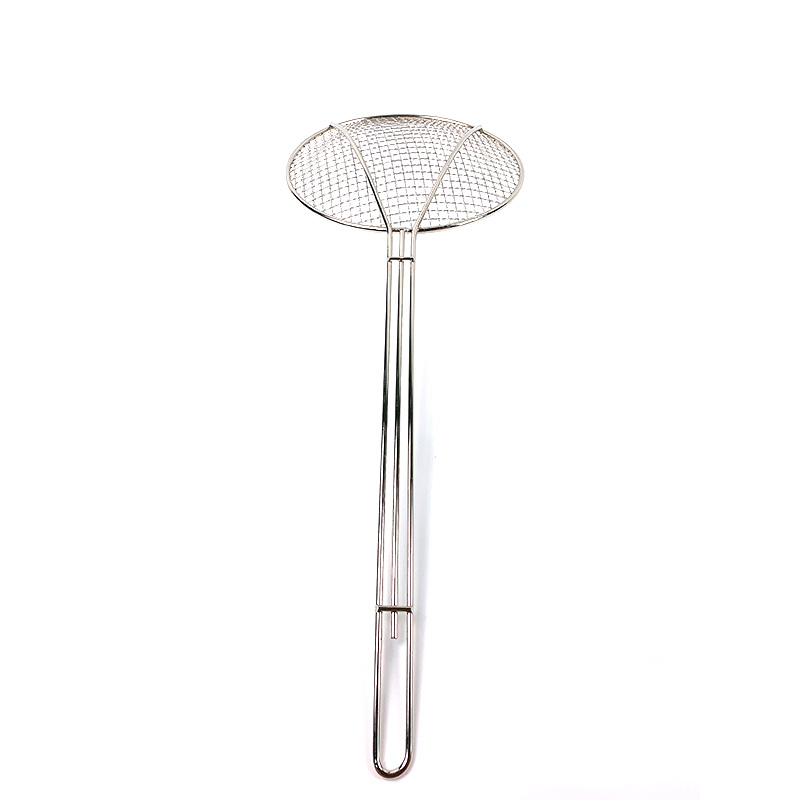 Zhaosheng Hardware - Filtro de malla para alimentos, cocina, mango largo, colador de malla fina