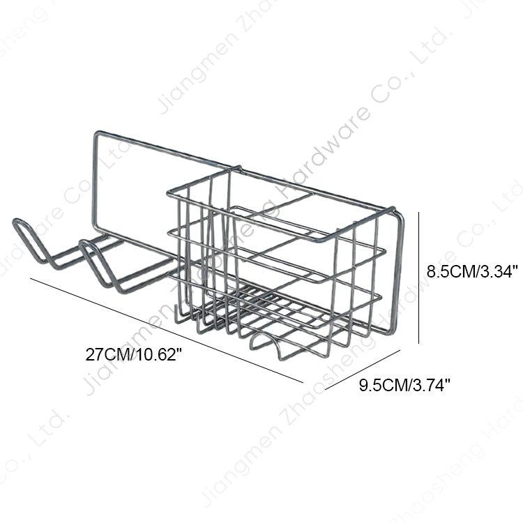 Zhaosheng - Fabricante Carrito de ducha de malla duradero Estante de baño resistente sin perforación