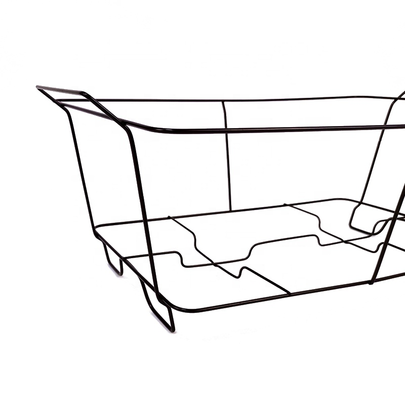 Zhaosheng Hardware - Soportes de almacenamiento de cocina Calentador de alimentos Chafer Stand Buffet Chafer Marco de alambre Alambre Chafer Dish Rack
