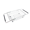 Zhaosheng Hardware - Cesta para fregadero de cocina sobre fregadero, estante para platos expandible