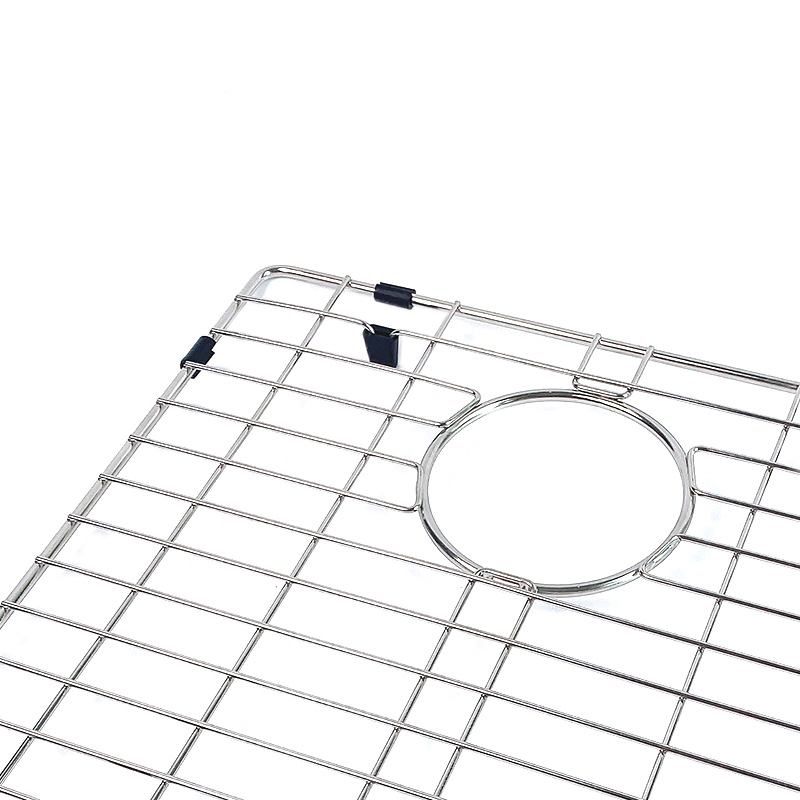 Protector de fregadero de cocina de rejilla inferior de alambre de acero inoxidable personalizado