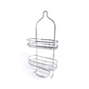 Zhaosheng - Carrito de Ducha sin Perforaciones, Cesta de Metal Colgante, Estante de baño, Carrito de Ducha con Ganchos