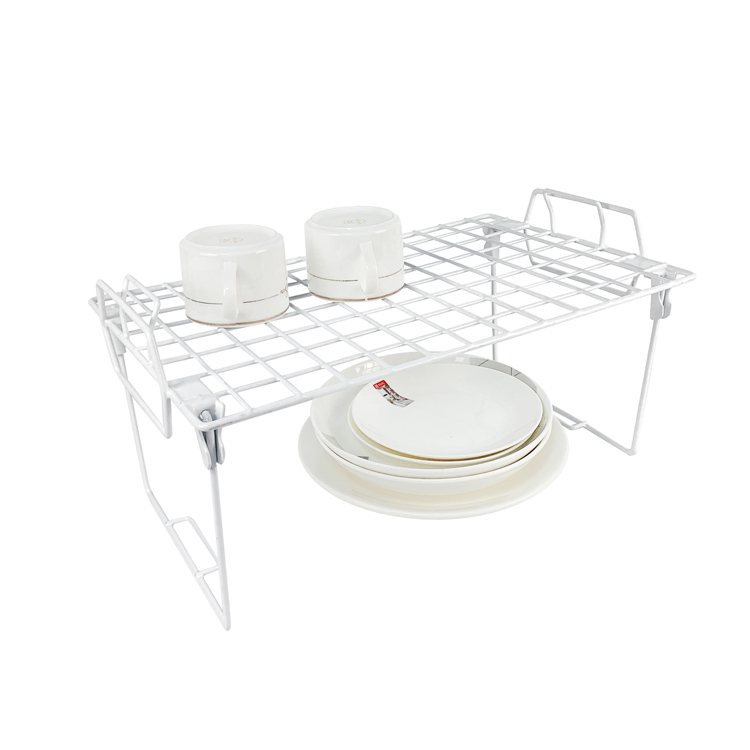 Zhaosheng Hardware - Estante plegable de metal para organización de despensa de cocina, estante de almacenamiento apilable