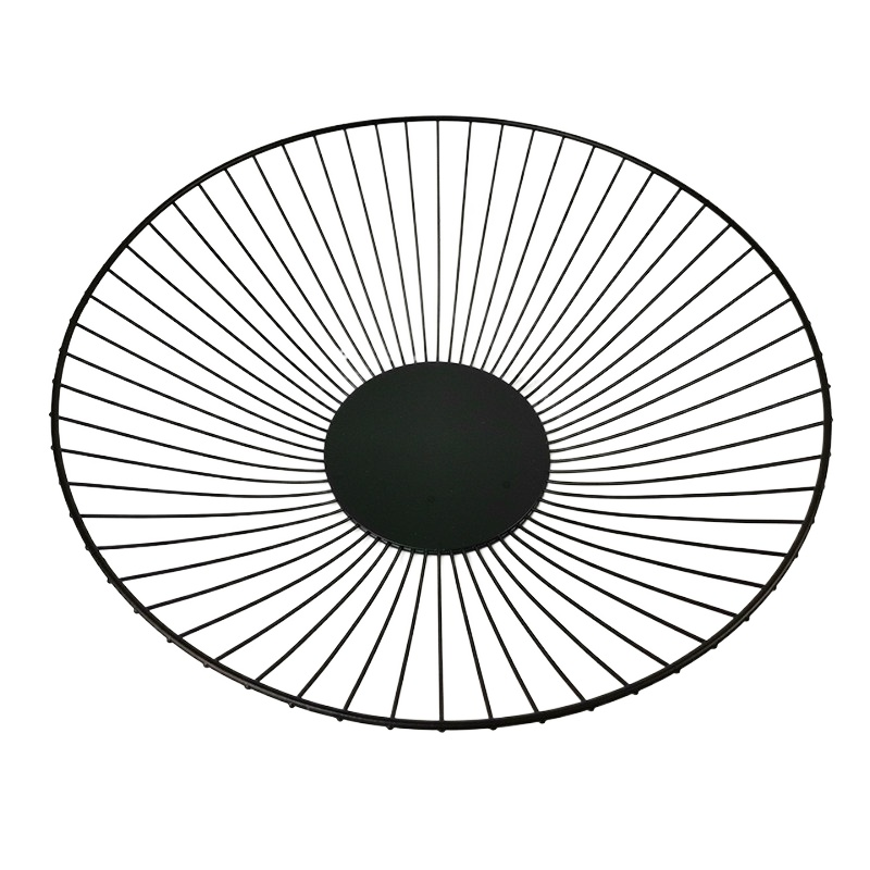 Zhaosheng Hardware - Cesta de fruta redonda de acero para encimera de frutero nórdico