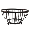 Zhaosheng Hardware - Soporte para soporte de frutas para encimera, cesta para frutero de piña