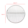 Zhaosheng Hardware - Rejillas redondas para parrilla de tamaño personalizado, rejilla para parrilla de carbón, rejilla para cocinar de acero inoxidable
