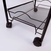 Zhaosheng Hardware - Organizador de carro utilitario de malla de almacenamiento para el hogar Estante de almacenamiento de cocina de 3 niveles